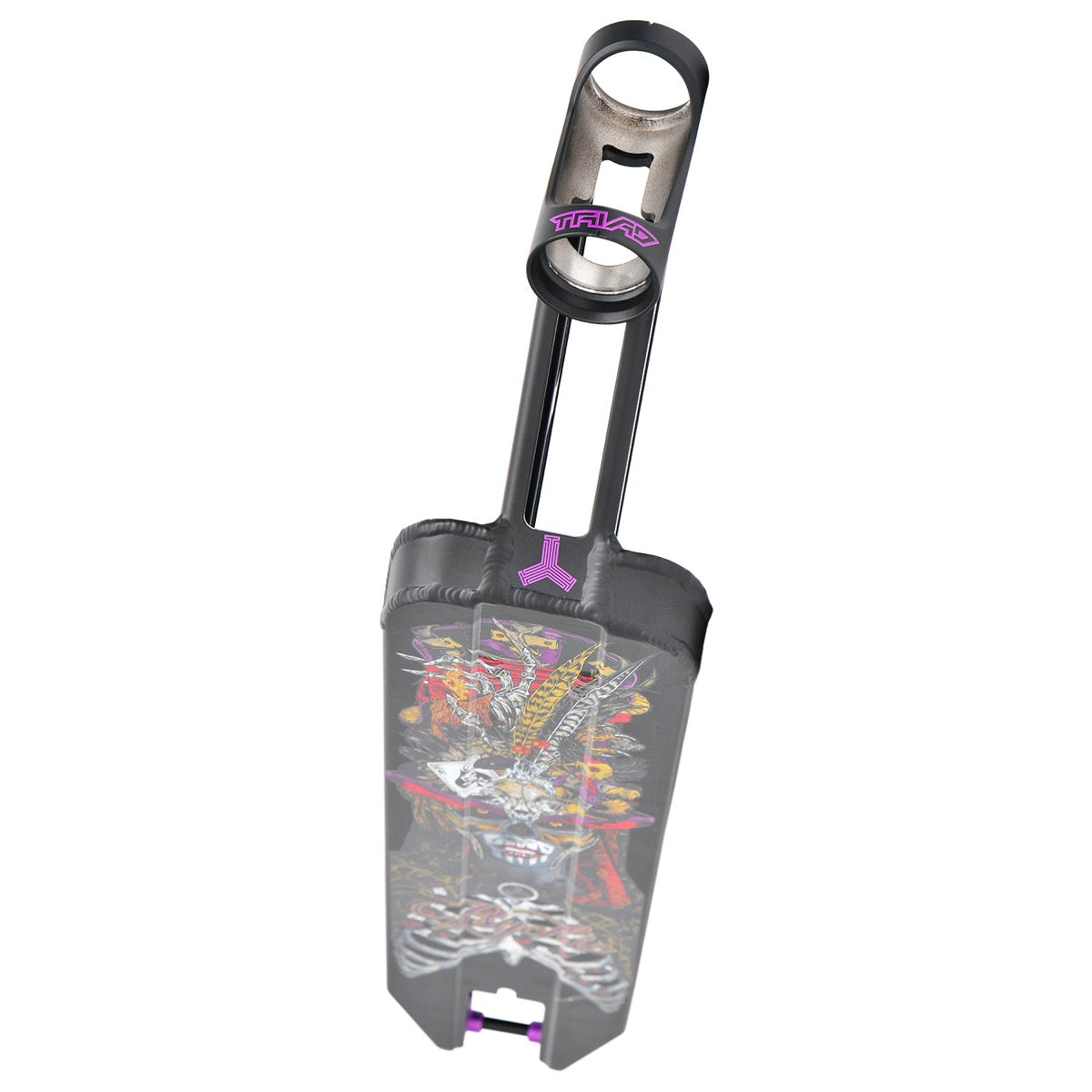 Triad Psychic Deck Black/Purple/Psychic - 4.7" x 20.5"