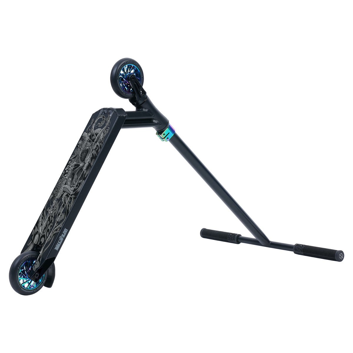 Triad Infraction V2 Complete Scooter - Black/Neo/Medusa