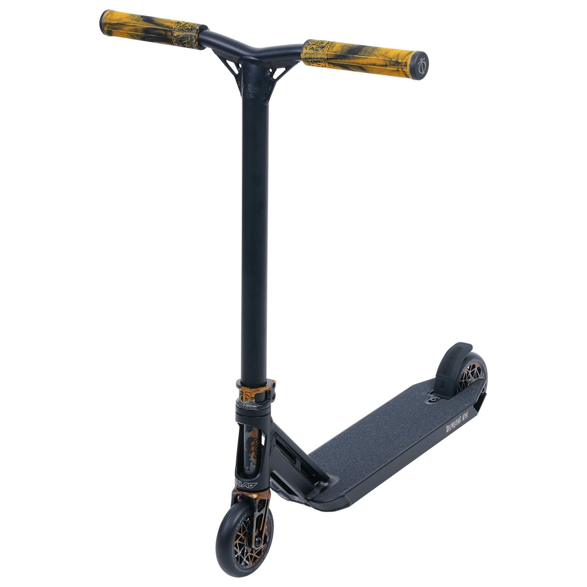 Triad Psychic Delinquent Mini Complete Scooter - Black/Gold/Grey/Goblin