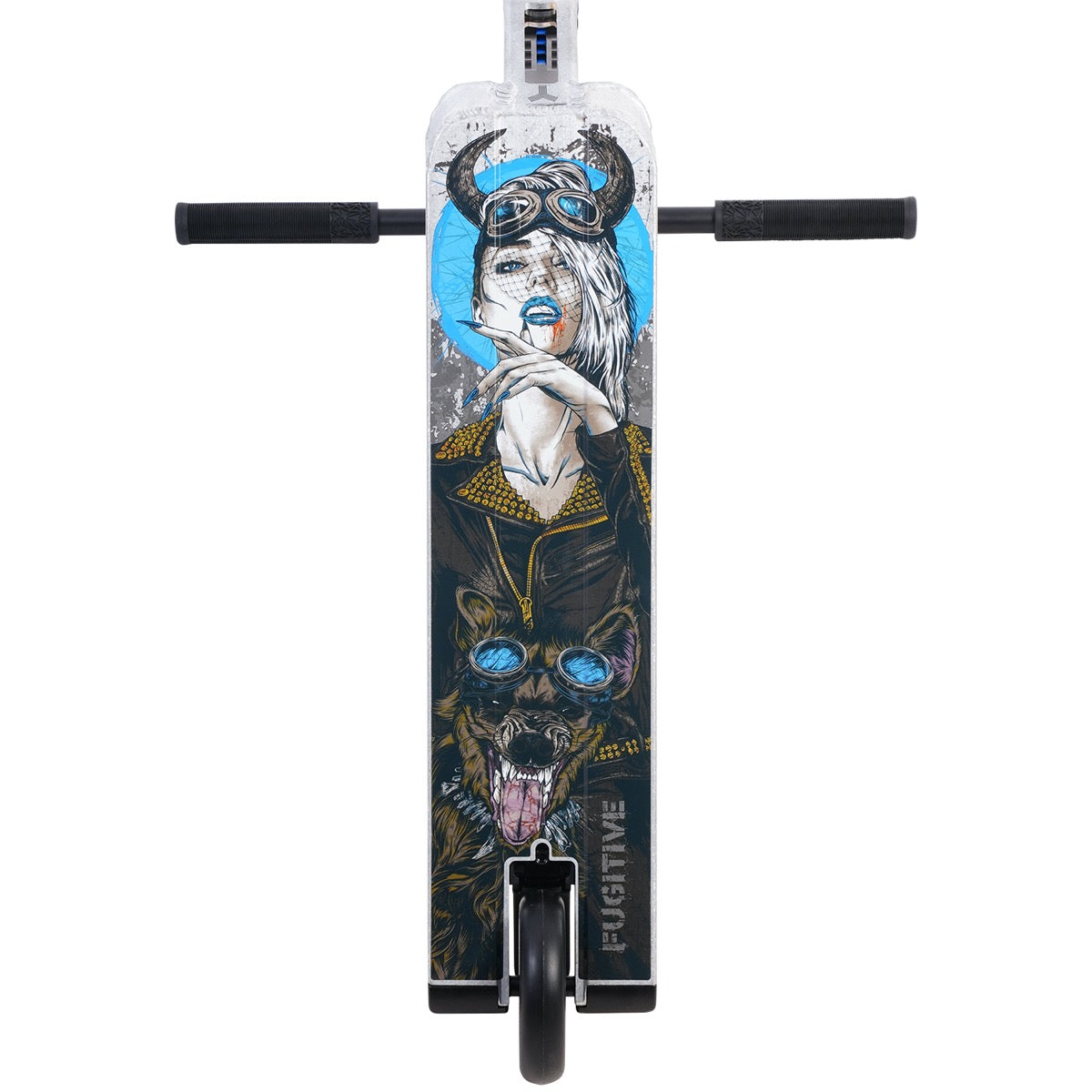 Triad Psychic Fugitive Complete Scooter - Stone Raw/Black/Fugitive