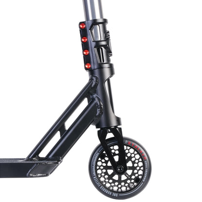 Triad Psychic Black Mail Complete Scooter - Satin Black/Black/Snake