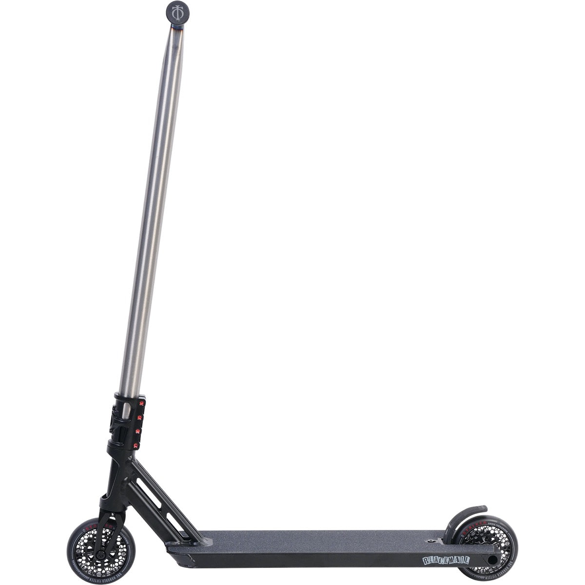 Triad Psychic Black Mail Complete Scooter - Satin Black/Black/Snake