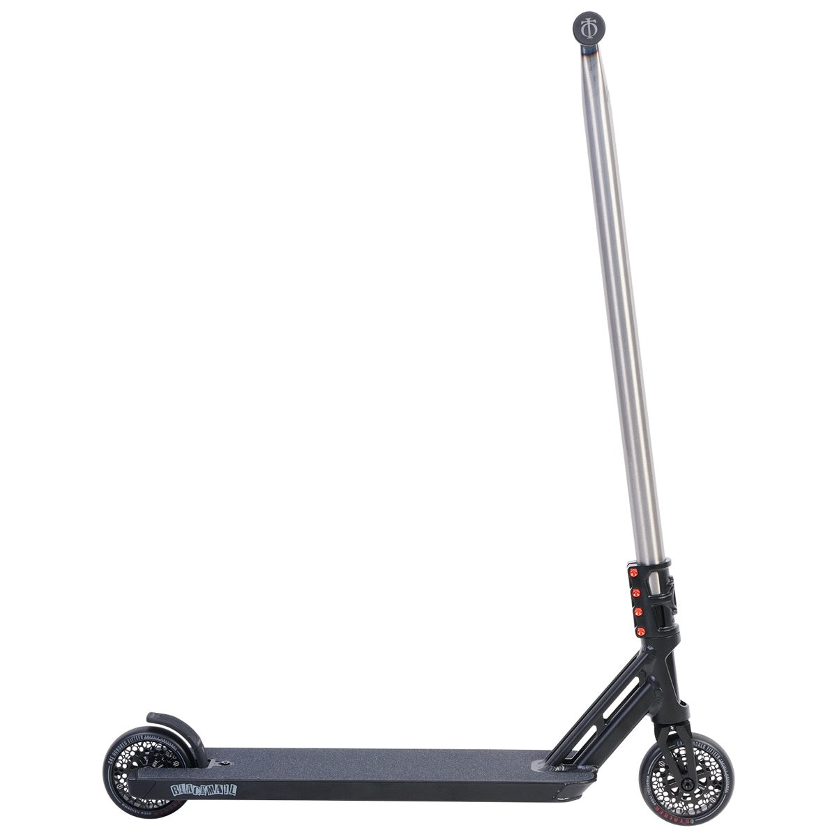 Triad Psychic Black Mail Complete Scooter - Satin Black/Black/Snake