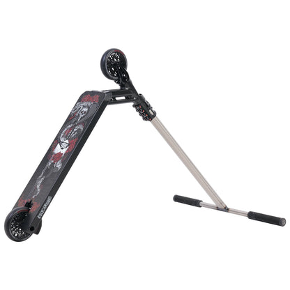 Triad Psychic Black Mail Complete Scooter - Satin Black/Black/Snake