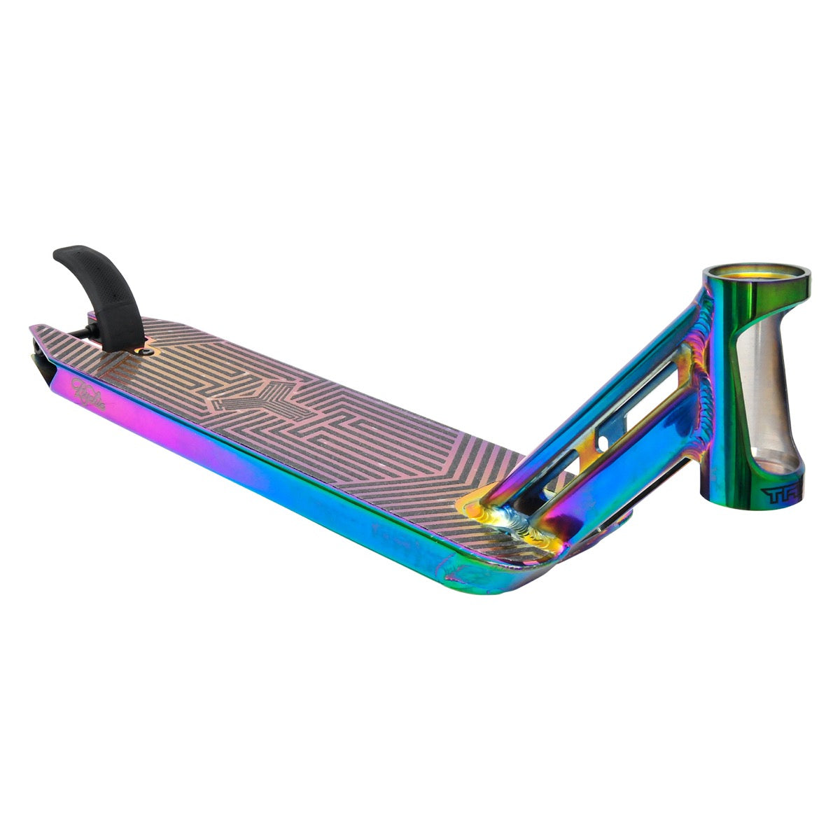 Triad Psychic Deck Neo Chrome/Black/Psychic - 4.7" x 19.5"