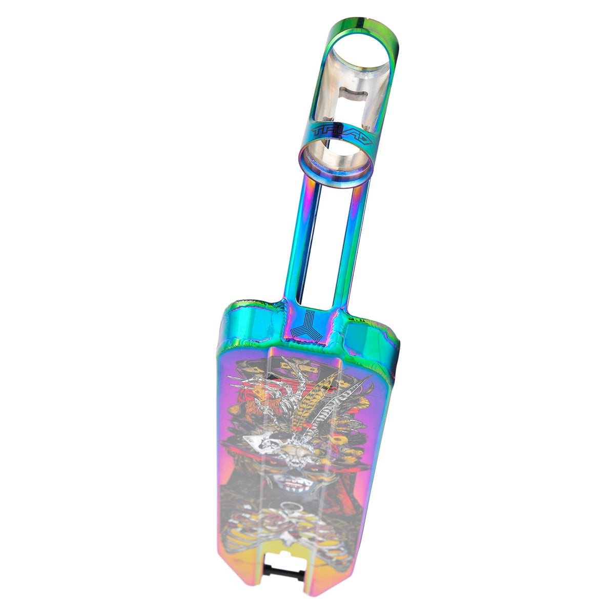 Triad Psychic Deck Neo Chrome/Black/Psychic - 4.7" x 19.5"