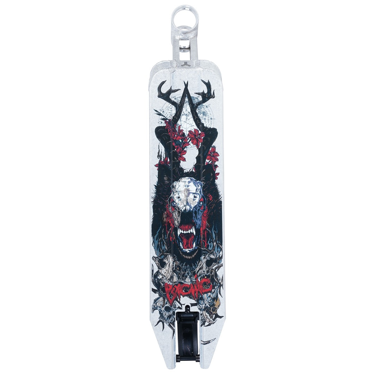 Triad Psychic Deck Stone Raw/Black - 4.7" x 19.5"