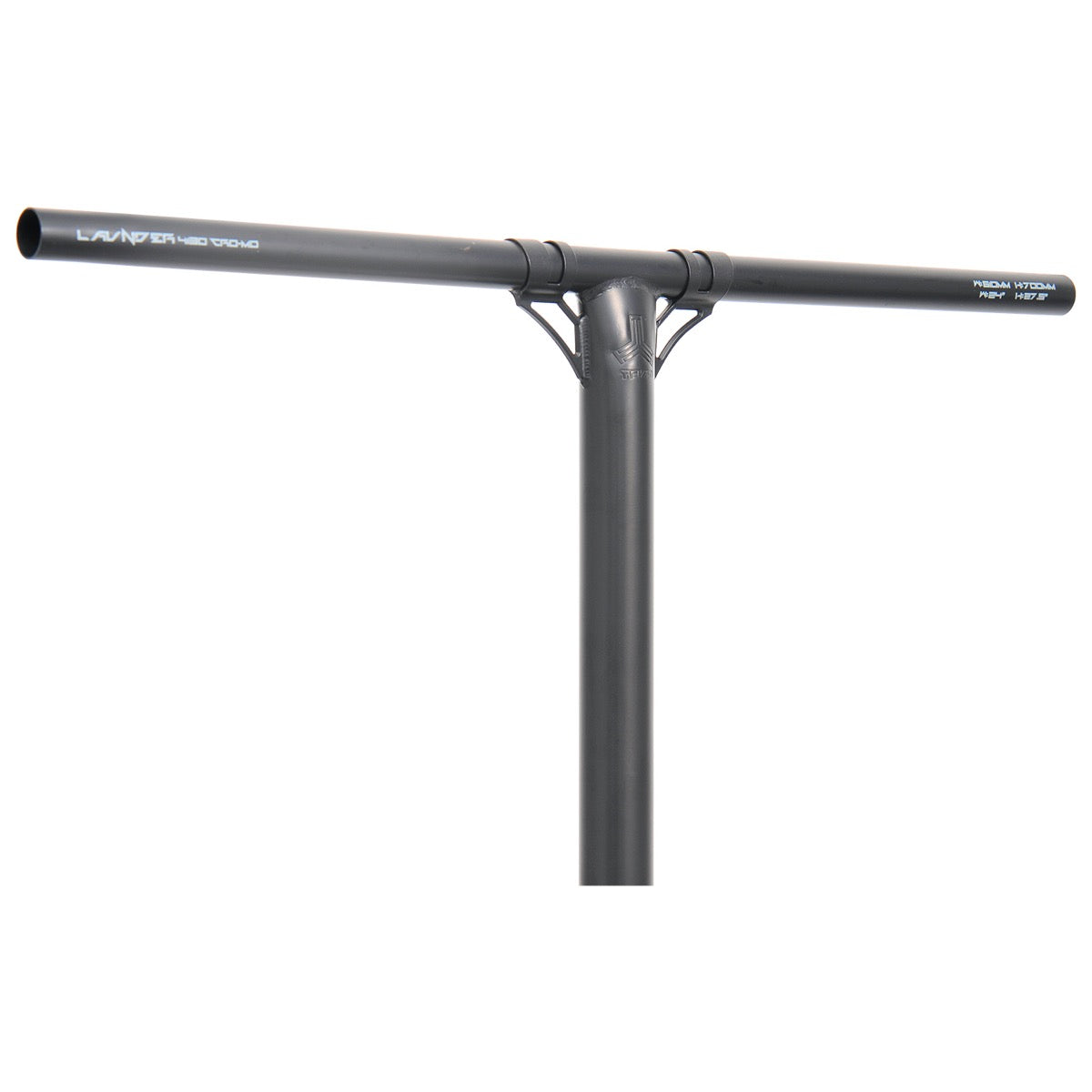 Triad Launder OS Butted Chromoly Bars - Satin Black