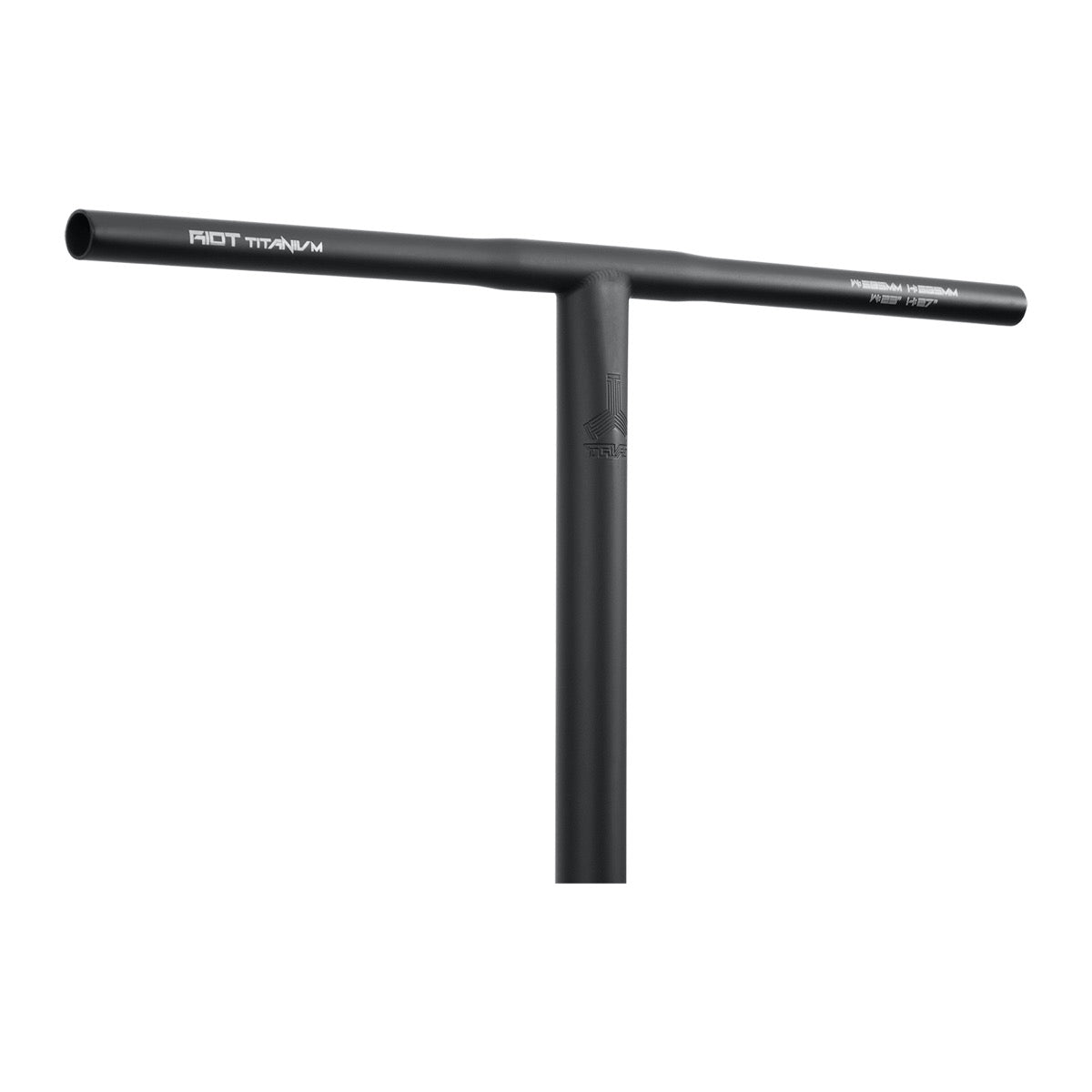 Triad Riot Titanium T Bar Large - Black