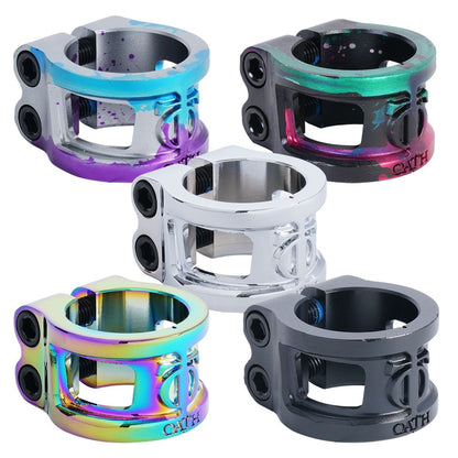 Oath Cage V2 Aluminium Stunt Scooter Schraubklemme (2fach)