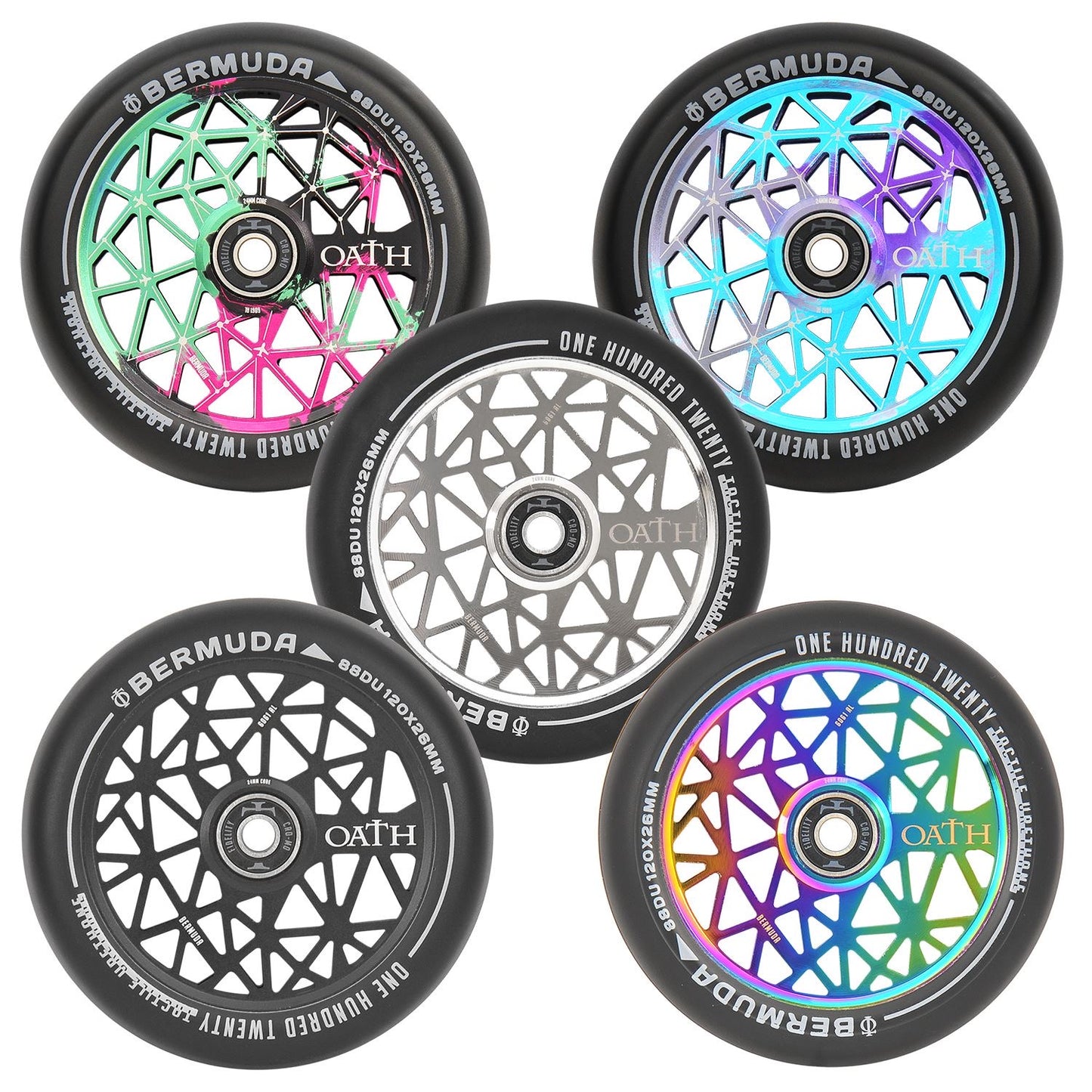 Oath Bermuda Stunt Scooter Räder 120mm