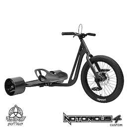 TRIAD Notorious 4 FRAME-Set matt schwarz - Konfiguriere dein Drift Trike selbst! - Rahmen OHNE Vorderrad, Vorbau und Lenker