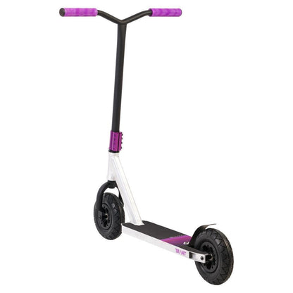 Invert Supreme Taunt Dirt Off-Road Scooter in Raw/Pink/Purple