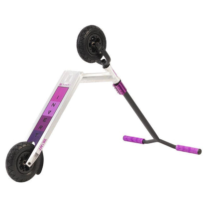 Invert Supreme Taunt Dirt Off-Road Scooter in Raw/Pink/Purple