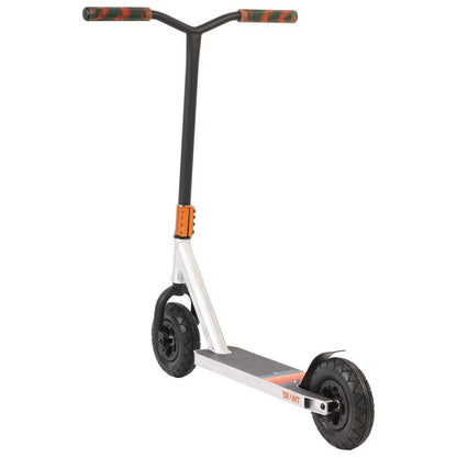 Invert Supreme Taunt Dirt Off-Road Scooter in Raw/Orange/Green