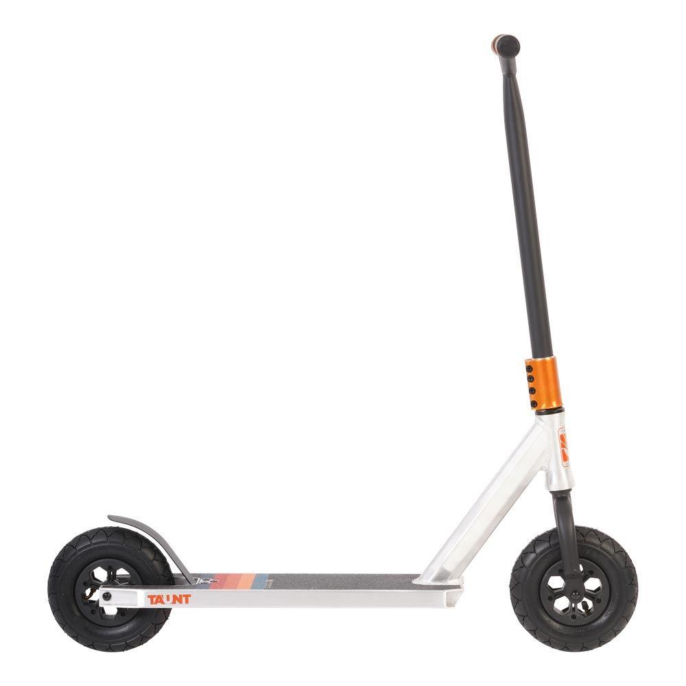 Invert Supreme Taunt Dirt Off-Road Scooter in Raw/Orange/Green