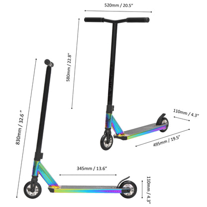 Invert Stunt Scooter V2-TS1.5 Neo chrome (B-Ware -)